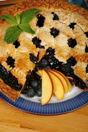 Homemade Blueberry Pie picture